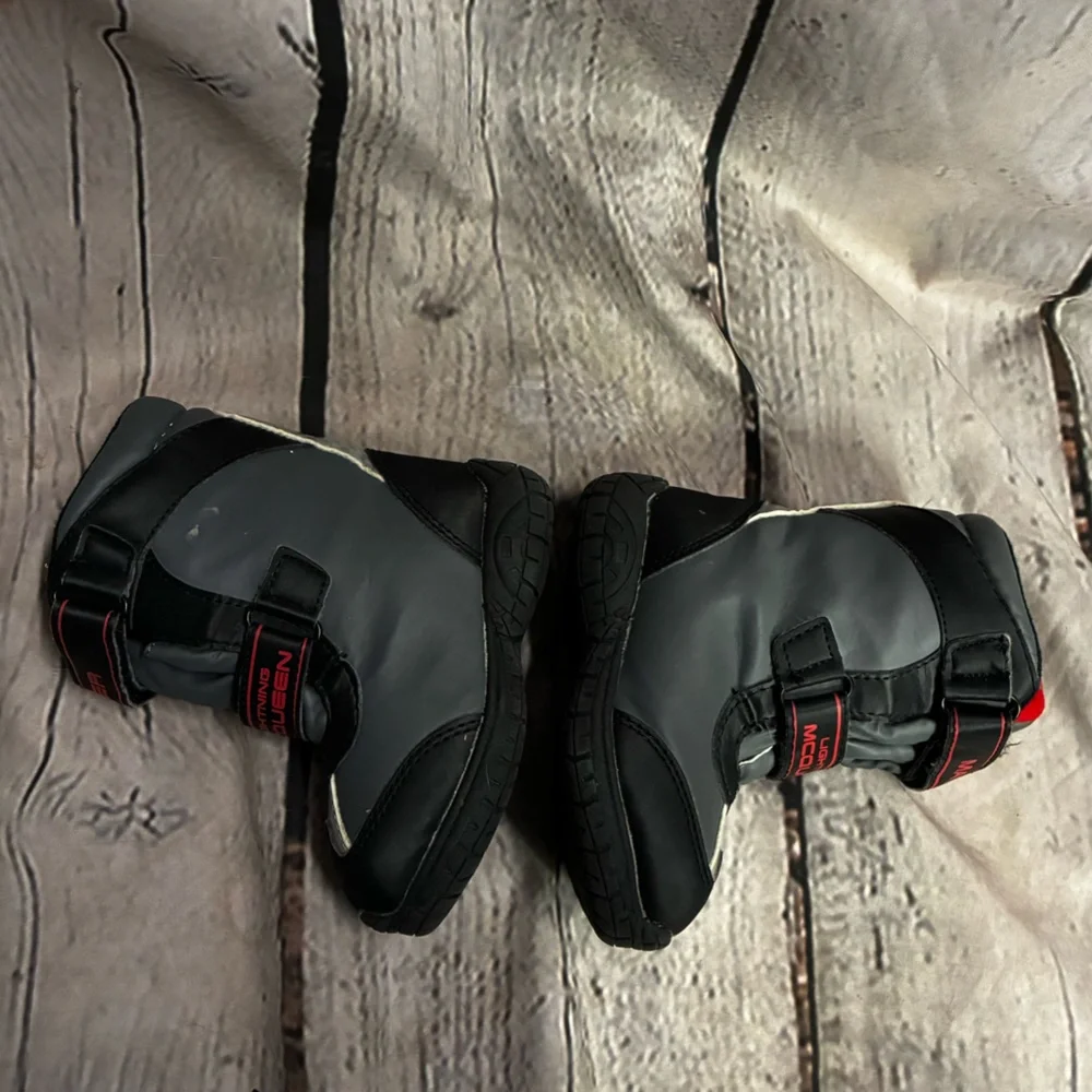 Disney Pixar Cars Movie Lightning McQueen Toddler‎ Boys' Winter Snow Boots Sz 7